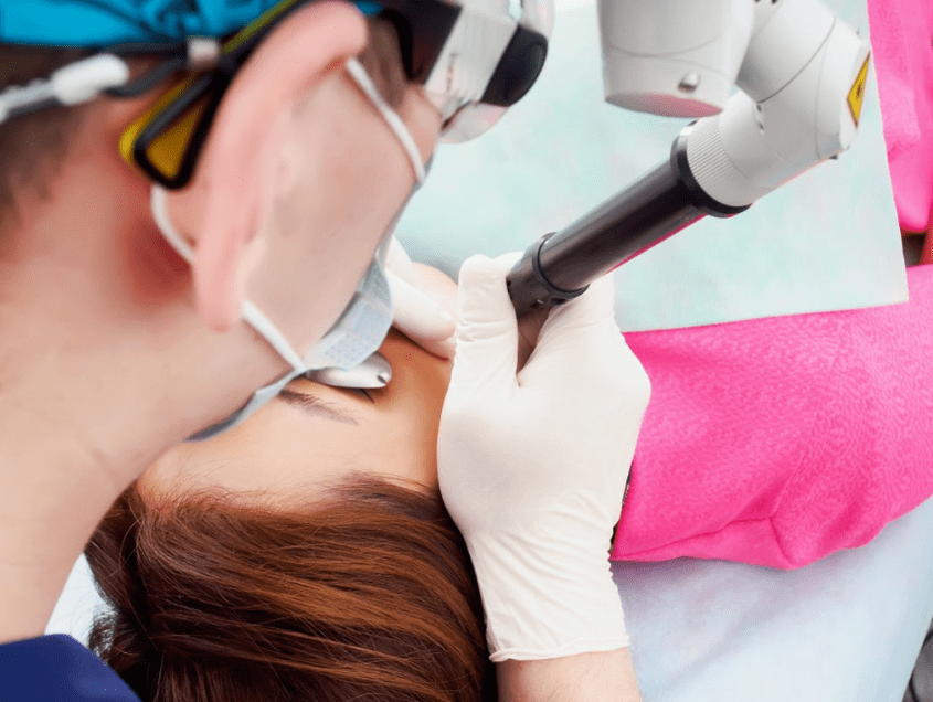Rejuvenation around the eyes
