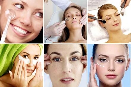 Methods of skin rejuvenation around the eyes